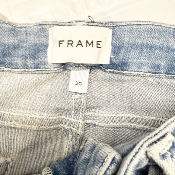 NWT Frame Denim Le Mini Boot Cut Raw Slit Galeston size 30 - Picture 14 of 16